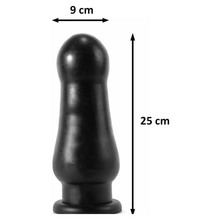 X-MEN Grote Anaal Plug Tomber - Zwart-x-men-grote-anaal-plug-tomber-2.jpg