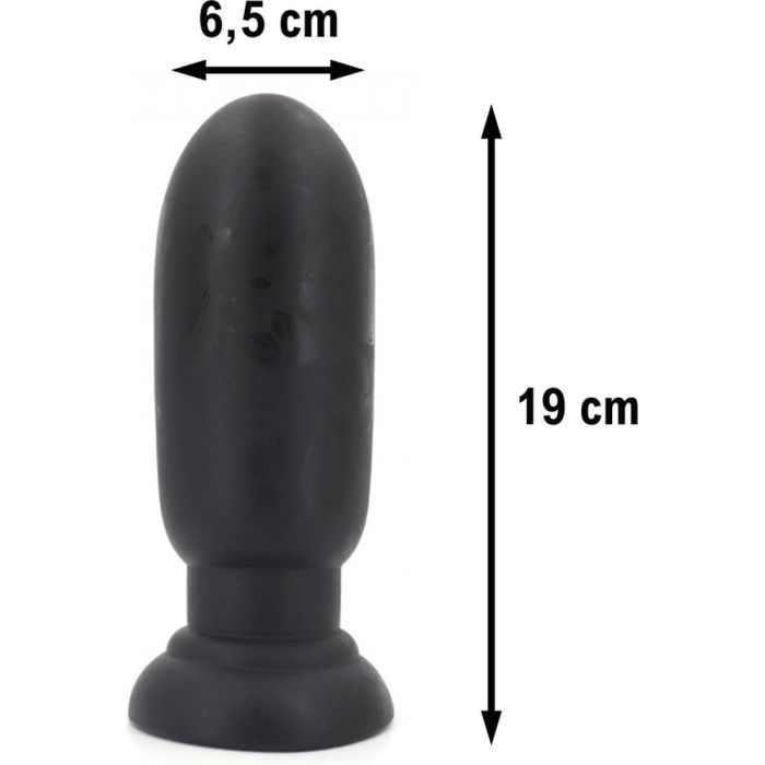 X-MEN XXL Buttplug Wadcutter - Zwart-x-men-xxl-buttplug-wadcutter-zwart-afmetingen.jpg