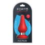 Buttplug F-21 Tear Drop Large - Rood