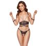 Cottelli Bondage Open Lingerie Set Kant - Zwart/Zilver-cottelli-bondage-open-lingerie-set-kant-zwart-zilver-1.jpg