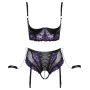 Cottelli Lingerie Set Boeiende Burlesque - Zwart/Paars-cottelli-lingerie-set-boeiende-burlesque-zwart-paars-8.jpg