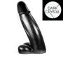Dark Crystal Zwarte XXL Dildo met Balzak Teun - 43 cm-dark-crystal-zwarte-xxl-dildo-met-balzak-teun-43-cm.jpg