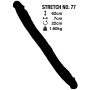 Dubbele Dildo Stretch No. 77 - Rood-dubbele-dildo-stretch-no-77-rood-2.jpg