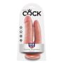 Huidkleurige dubbele dildo 22 cm -king-cock-dubbele-penetratie-huidskleurig.jpg