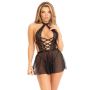 Leg Avenue Halter Babydoll & G-string - Zwart-leg-avenue-halter-babydoll-met-g-string-zwart-1.jpg