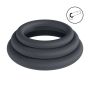 Silicone Cockring Set van 3 L/XL/XXL - Zwart-lvl01-0007blk-silicone-cockring-set-van-3-l-xl-xxl-zwart.jpg