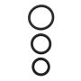Cockring Trio Set Rimba - Zwart-rimba-flexible-silicone-cockring-trio-los.jpg