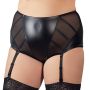 Wetlook Slip met Jarretels - Zwart-wetlook-slip-met-jarretels-zwart-vk.jpg