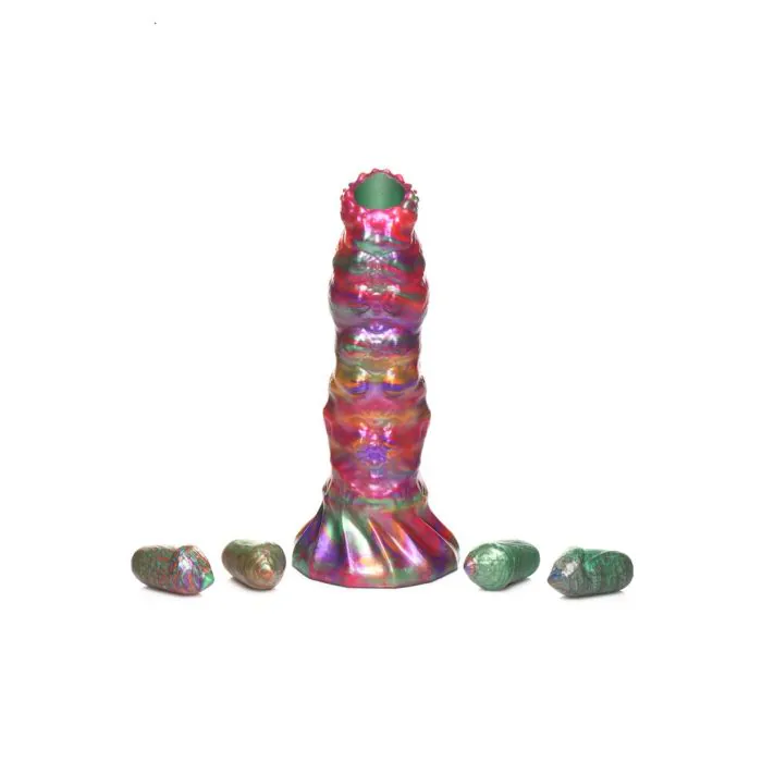 Larva Ovipositor with Eggs