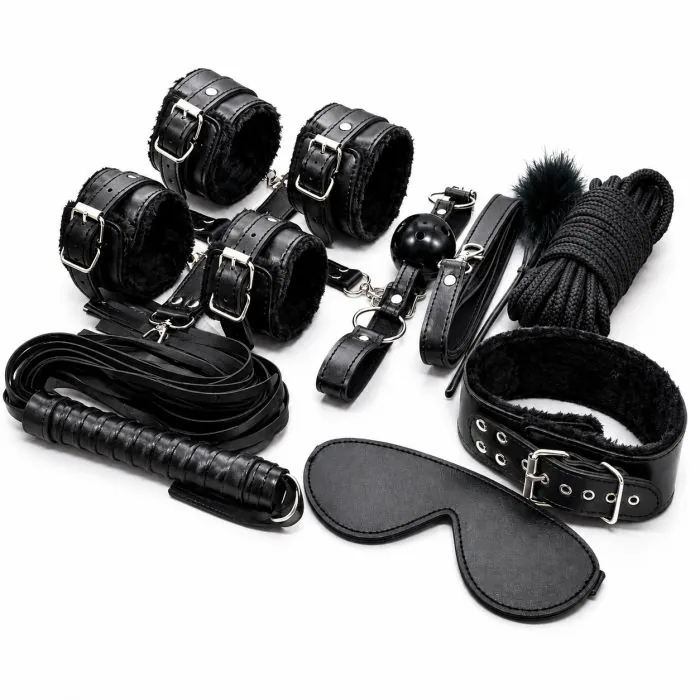 Complete BDSM bondage set