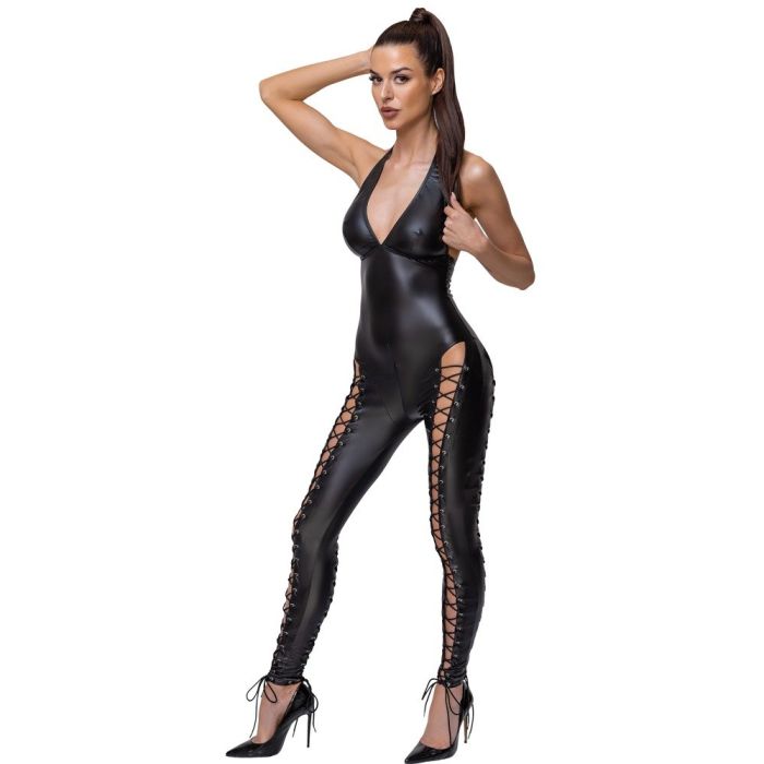 Cottelli Allround Elastische Jumpsuit - Zwart-cottelli-allround-elastische-jumpsuit-zwart-1.jpg