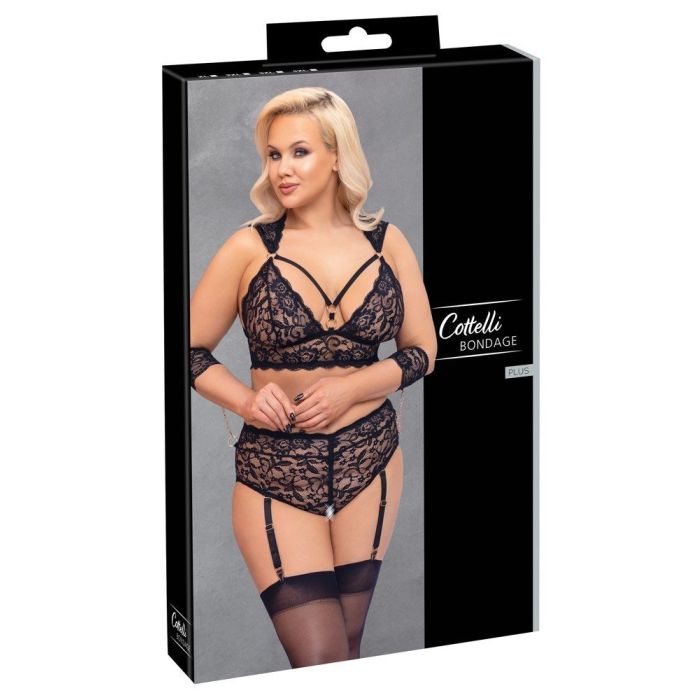Cottelli Kanten Bondage Lingerie Set - Zwart-cottelli-kanten-bondage-lingerie-set-zwart-10.jpg