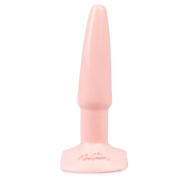 Doc Johnson - kleine Classic Buttplug Smooth - Huidskleur
