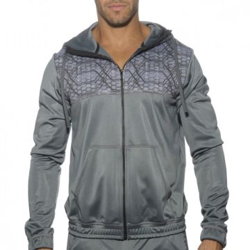 Addicted Geometrix Sweatshirt Silver