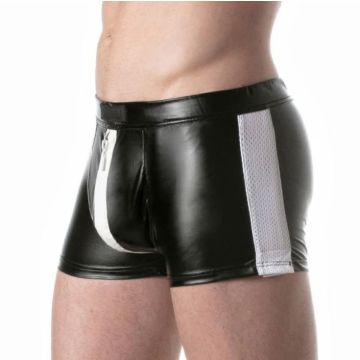 Leader Menswear Brut Zipper Shorts - Wit