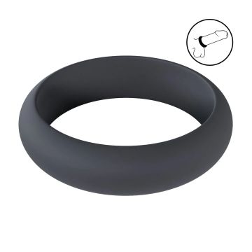 Wide O Silicone Cockring XXL - Zwart 55mm-lvl01-0013blk-wide-o-silicone-cockring-xxl-zwart-55-mm.jpg
