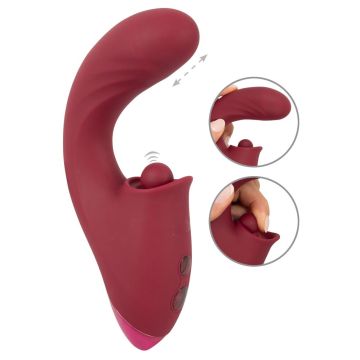 3-Functie Vibrator Javida - Rood