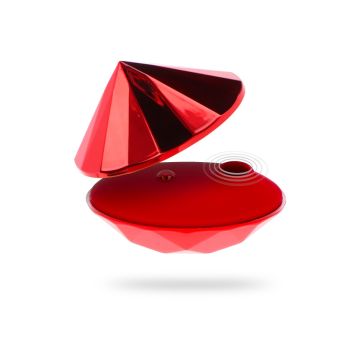 Clitoris Vibrator Ruby Red Diamond (OP=OP)