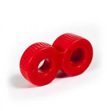 ZiZi - Rubberen cockring rood
