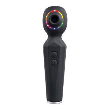Zuigende Wand Vibrator Rainbow Sucker