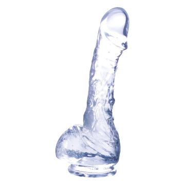 Realistische Dildo Transparant 17.8 cm
