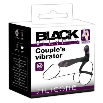 Couple´s Vibrator Black Velvets
