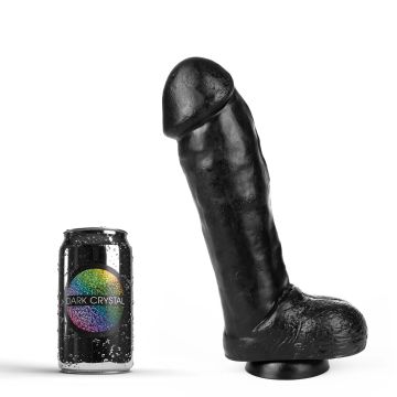 Dark Crystal Zwarte Dikke Dildo Job - 21.5 cm-dark-crystal-zwarte-dikke-dildo-job-21-5-cm-los.jpg