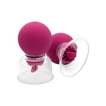 Trillende en roterende tepel- en clitorispomp