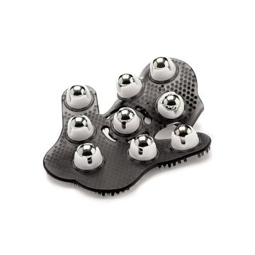 Massage Handschoen met Roterende Balletjes