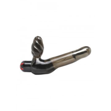 Strapless Strap On Vibrator- Smoke