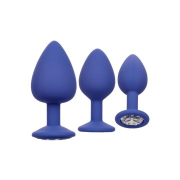Buttplug set Cheeky Gems - Paars