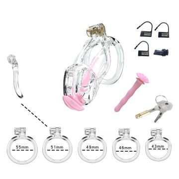 Peniskooi Cellmate Guardian Transparant - Maat 2