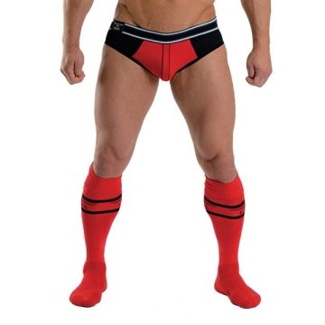 Mister B Urban Football Socks - Rood