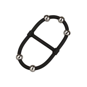 Siliconen Cockring met Beads - Zwart (OP=OP)-siliconen-cockring-met-beads-zwart-bk.jpg