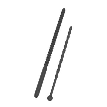 Ribbed Penis Dilator Set 2 stuks