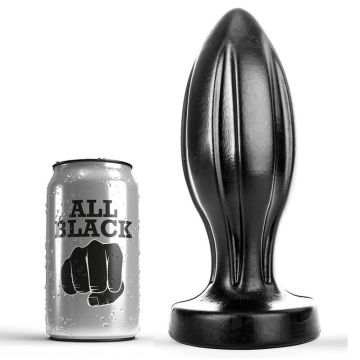 All Black Buttplug Maceo - Zwart