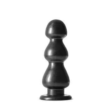 Jet Fierce Zwarte Buttplug - Carbon Metallic Zwart