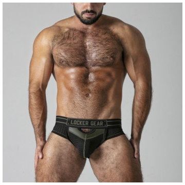 Locker Gear Brief Watch it Hard - Khaki