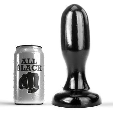 All Black AB86 Butt Plug - Zwart