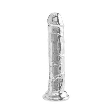 Realistische Dildo 19 cm Transparant