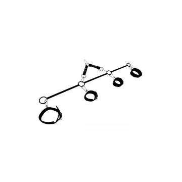 Spreader Bar Quadruple O-Ring Hand- en Enkelboeien
