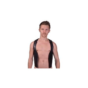 Leren Muscle Vest - Mister B
