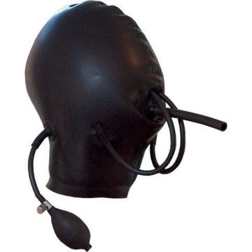 Masker Heavy Rubber Inflatable Hood