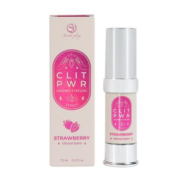 Clitorisbalsem Secret Play Clit Pwr 15ml - Aardbei