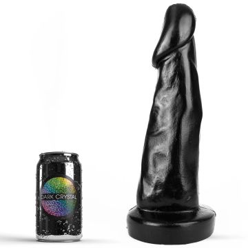 Dark Crystal Zwarte Rechte  Dildo Botze - 28 cm-botze-zwart-logo.jpg