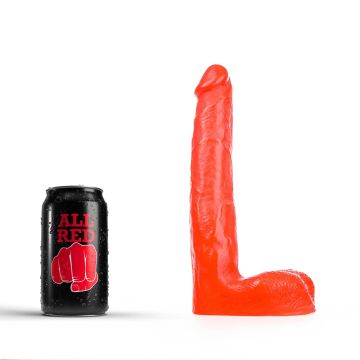 All Black Dennis Dildo - 21 cm