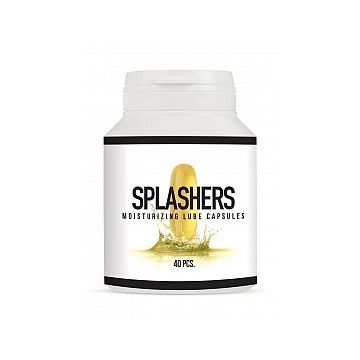 Splashers - Glijmiddel Capsules 40st.