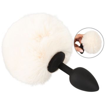 Buttplug Fluffy Tail Maat S - Wit-buttplug-fluffy-tail-maat-s-wit-2.jpg