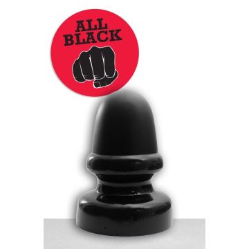 All Black Tygo Buttplug - 23 cm