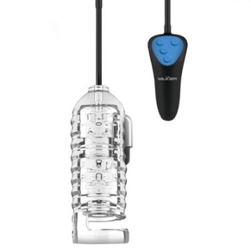 Masturbator Milker TPE - Transparant